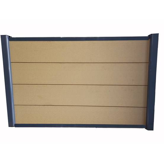 Kit complet de départ/fin clôture 1,50 L x 1,80 H (3 coloris) - Coloris - Beige clair, Hauteur - 180 cm, Longueur - 150 cm