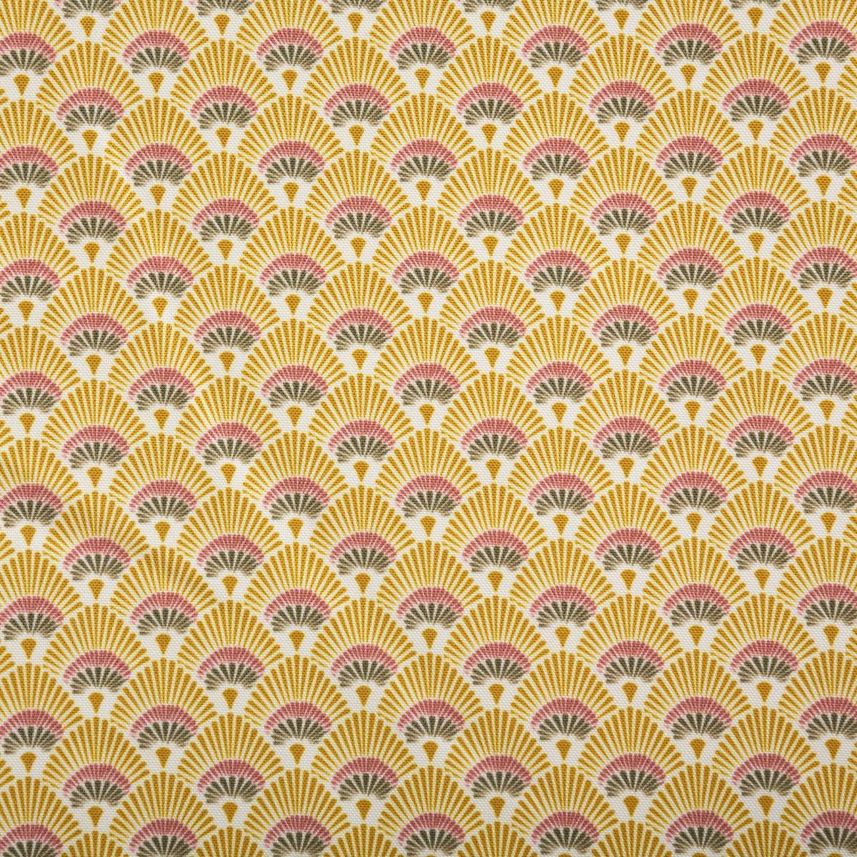 Atmosphera - Nappe anti-tache "Gloria" jaune moutarde 140x240cm - Atmosphera Créateur d'intérieur - Imagen 5
