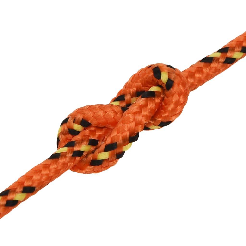 Corde de bateau Orange 3 mm 100 m Polypropylène Maison Chic - Image 5
