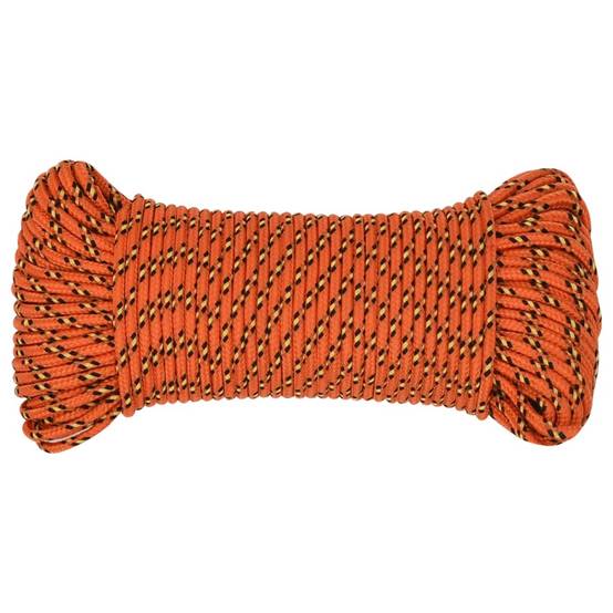 Corde de bateau Orange 3 mm 100 m Polypropylène Maison Chic - Image 3