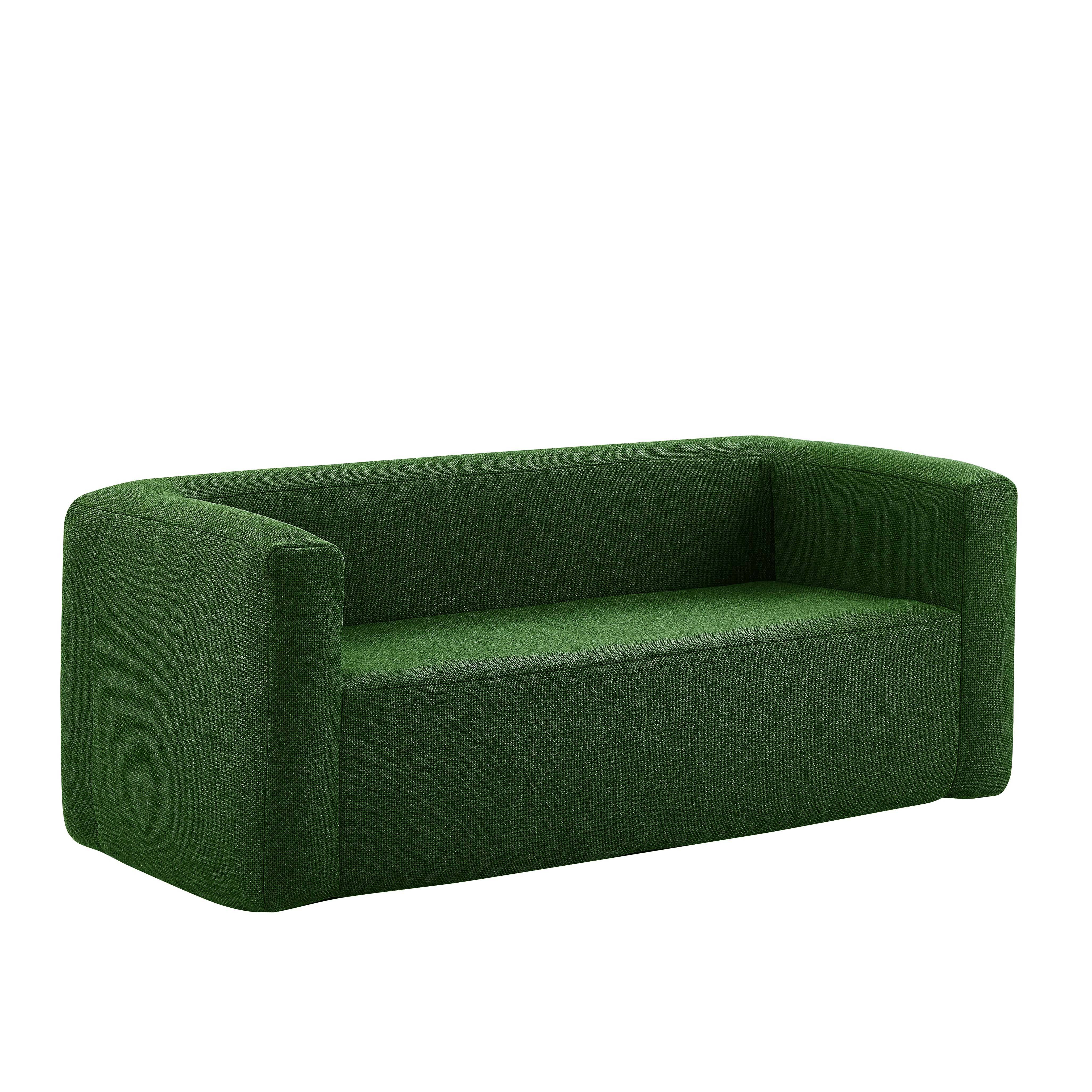 Canapé gonflable 2-3 places - Intérieur et extérieur - Couleur Vert - Terracotta - Imagen 1