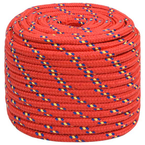 Corde de bateau Rouge 18 mm 25 m Polypropylène Maison Chic - Image 1