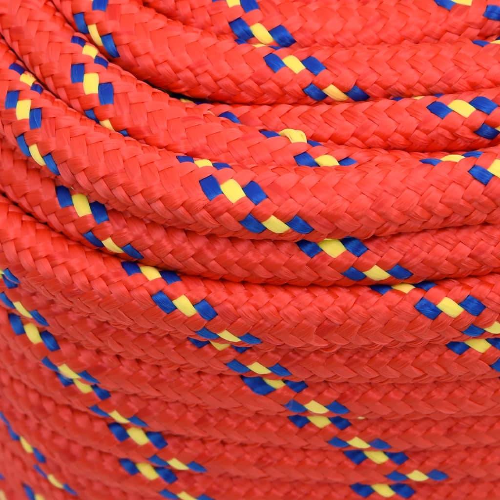 Corde de bateau Rouge 18 mm 25 m Polypropylène Maison Chic - Image 4