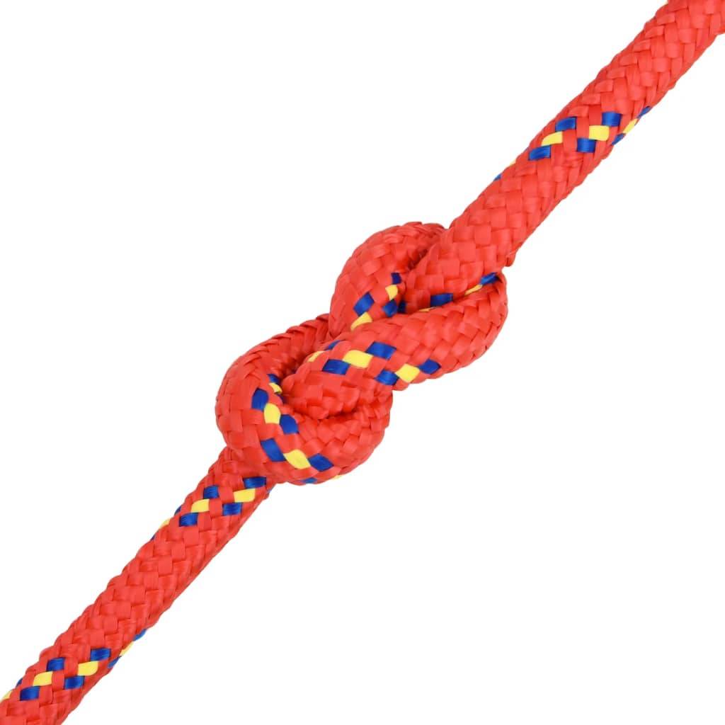 Corde de bateau Rouge 18 mm 25 m Polypropylène Maison Chic - Image 5