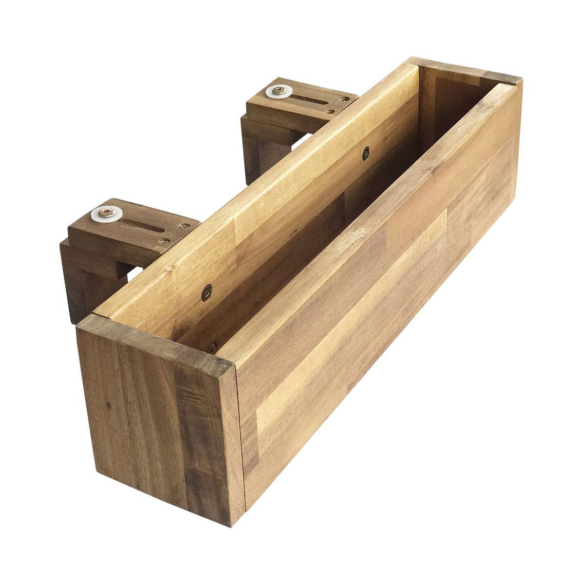 Autre - Jardinière pour balcon en acacia - Cémonjardin - Imagen 2