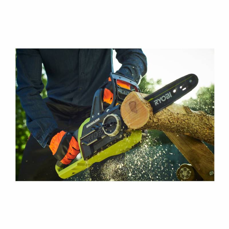 Ryobi - Tronçonneuse RYOBI 18V One+ Brushless OCS1830 - Batterie 4,0Ah et chargeur - Image 6