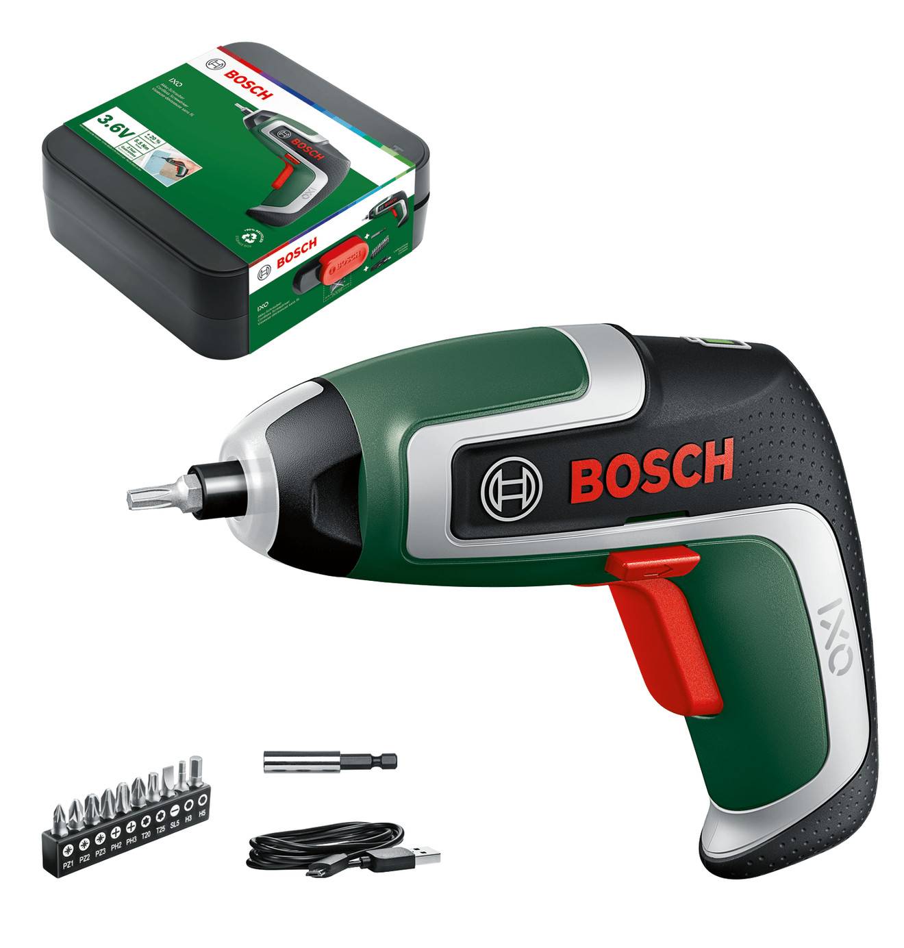 Bosch - Visseuse 3,6V IXO 7 (sans batterie ni chargeur) en coffret - BOSCH - 06039E0000