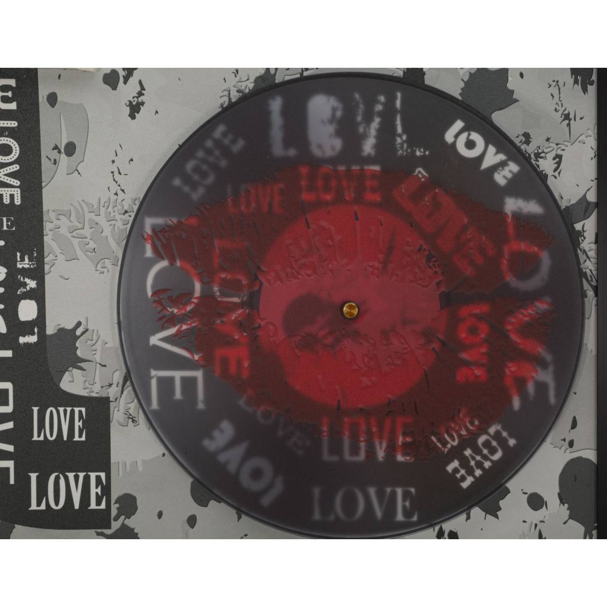 Paris Prix - Tableau Imprimé à LED "Love" 60x90cm Multicolore - Image 4