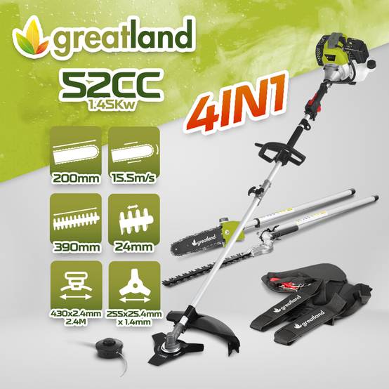 Greatland - Outil thermique multifonctions 4 en 1 52CC - Image 2