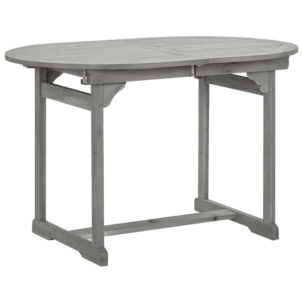 Ensemble de 5 pcs table de jardin avec chaises - mobilier de jardin Bois d'acacia massif-JU2774 - Image 6