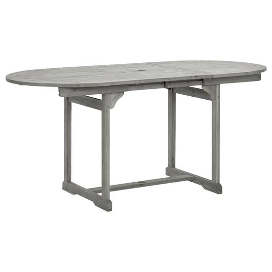 Ensemble de 5 pcs table de jardin avec chaises - mobilier de jardin Bois d'acacia massif-JU2774 - Image 4
