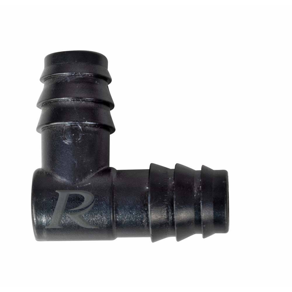 Ribimex - Coude cannelé pour tuyau diamètre16mm par 5
