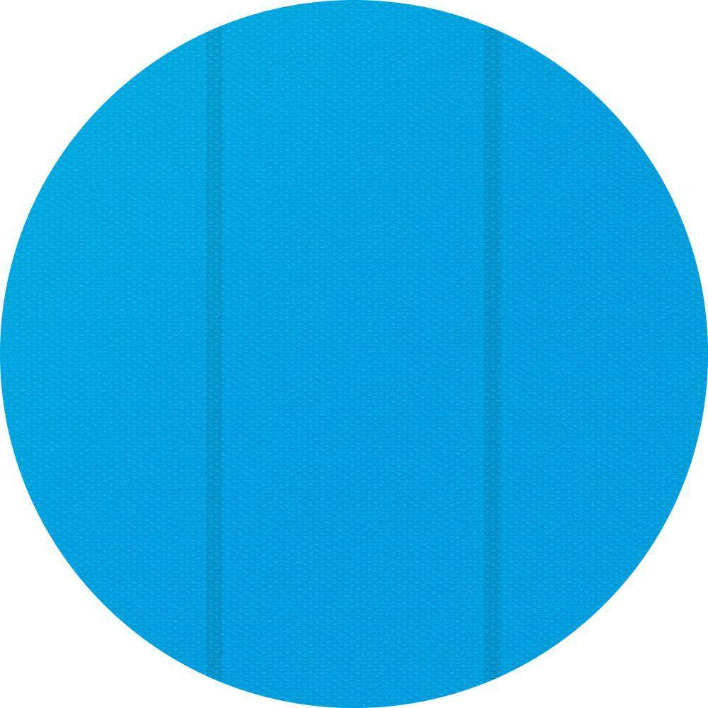 Helloshop26 - Bâche de piscine ronde Ø 381 cm bleu - Imagen 1