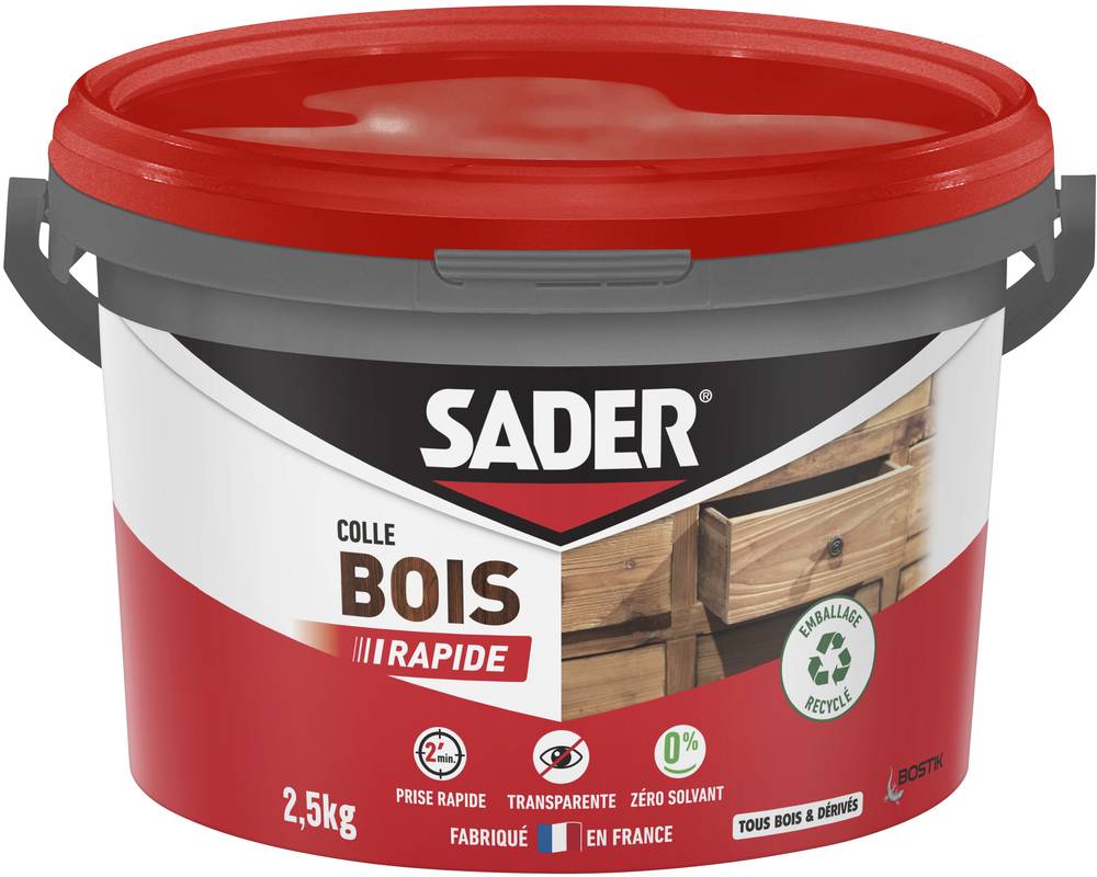 Sader - SADER COLLE BOIS RAPIDE 2,5 KG