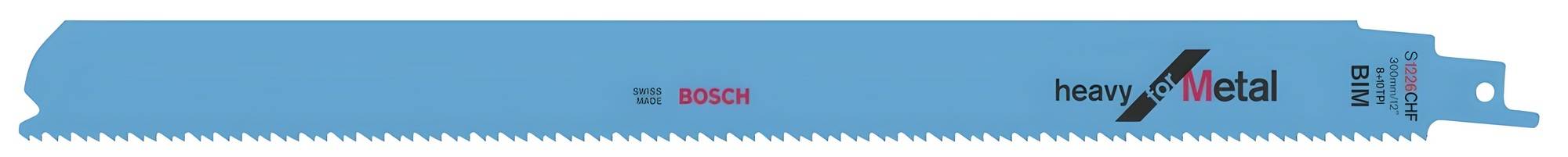 Bosch - Lame de scie sabre S 1226 CHF Heavy for Metal 300mm - BOSCH - 2608657406 - Image 1