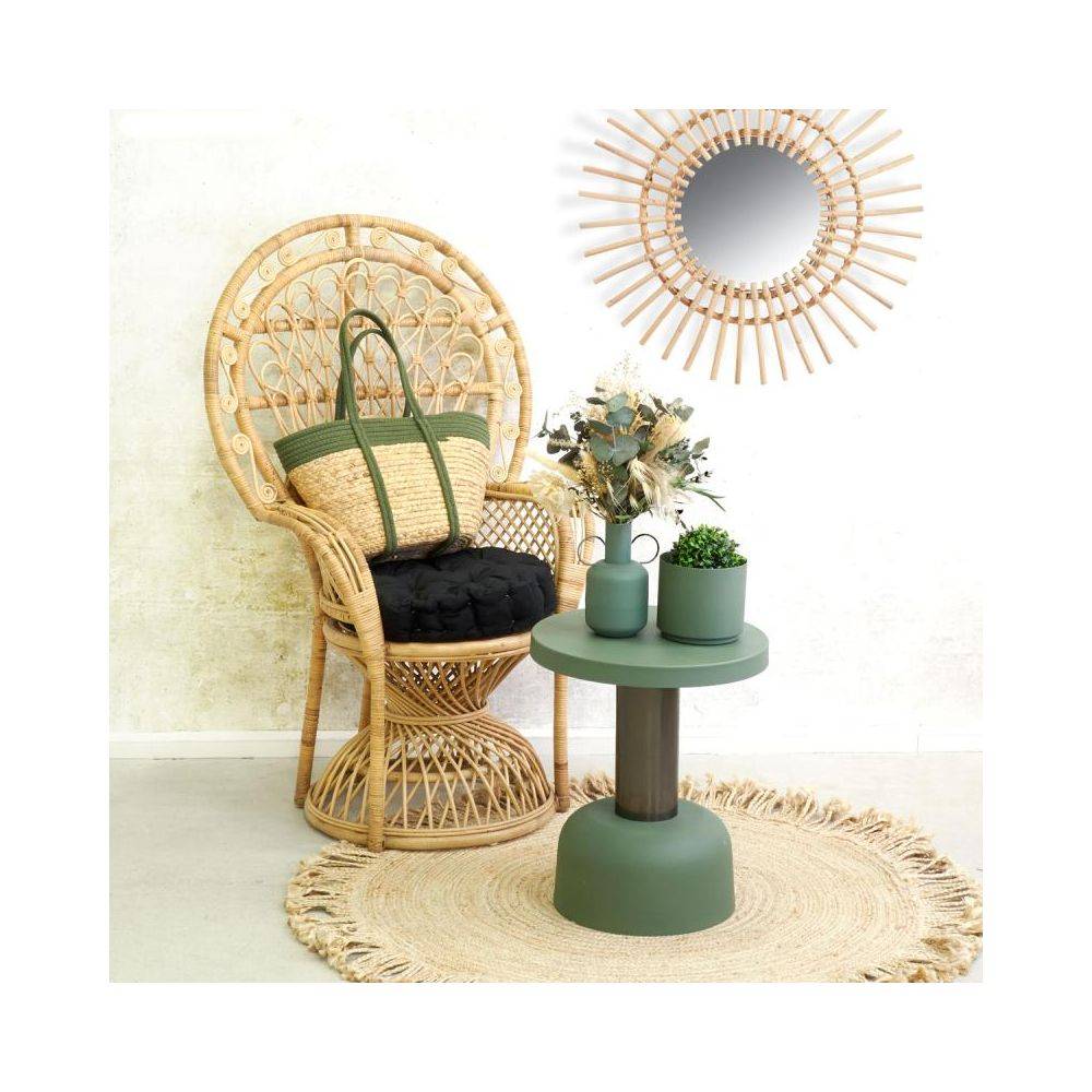 Aubry Gaspard - Vase en métal Kaki - Imagen 4