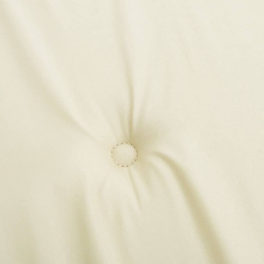 PANGIVO - Coussins de chaise jardin tissu oxford crème 50 x 50 x 4 cm - PANGIVO - Image 7