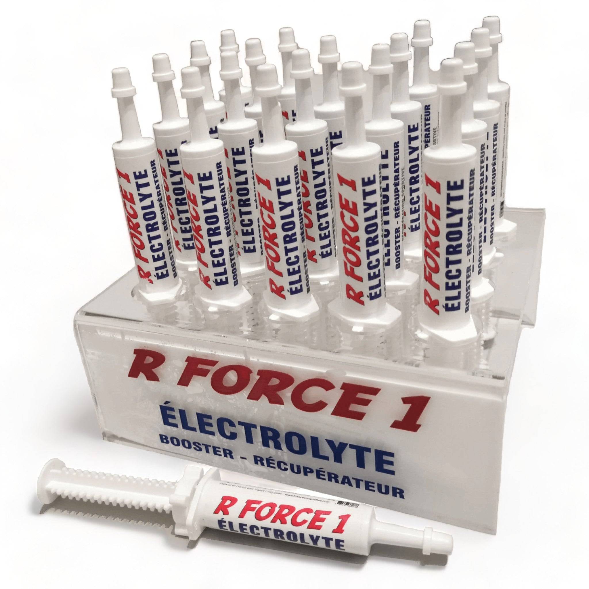 France Croquettes - 5x booster et recuperateur air force 1 électrolyte – 30ml – fatigue et chaleur – france croquettes - Imagen 2