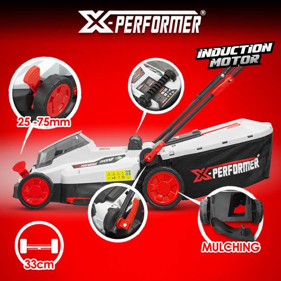 Tondeuse rechargeable 20V max 33 cm livrée sans batterie - X-Performer - Image 3