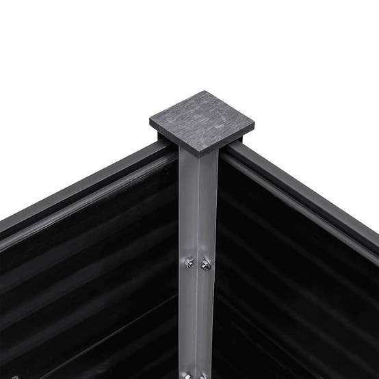 ComfortXL - Jardinière haute et longue en composite WPC pour terrasse et jardin Gris 300x50x91cm – ComfortXL Outdoor Living - Image 5