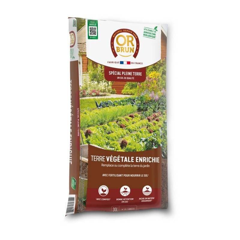Or Brun - Terre Végétale - Or Brun - Obrtveg30n - 30 L