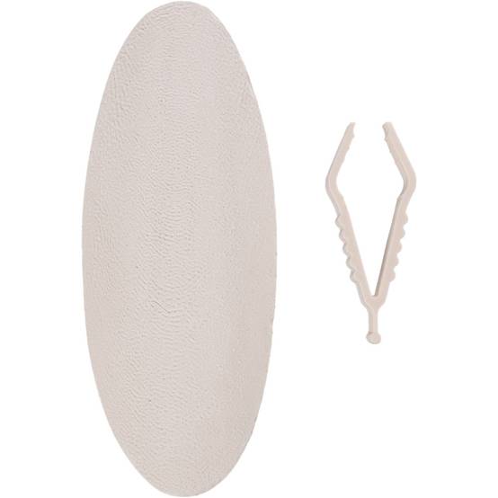 Un Os de seiche blanc 15 cm avec support pour oiseaux - Image 5