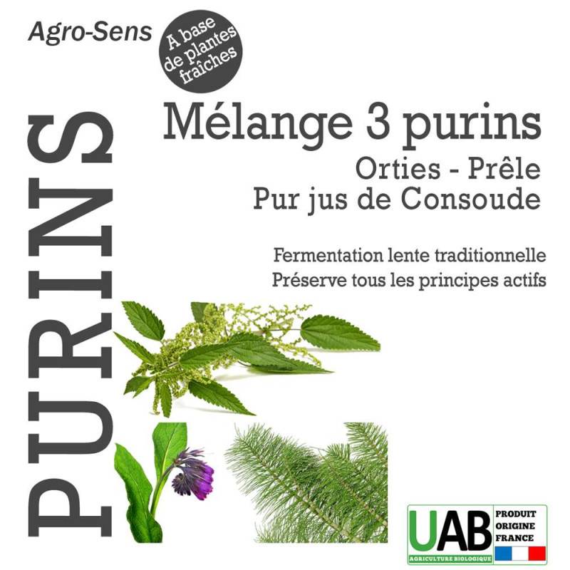 Mélange de 3 purins concentré, ortie, consoude et prêle - 5 Litres - Image 5