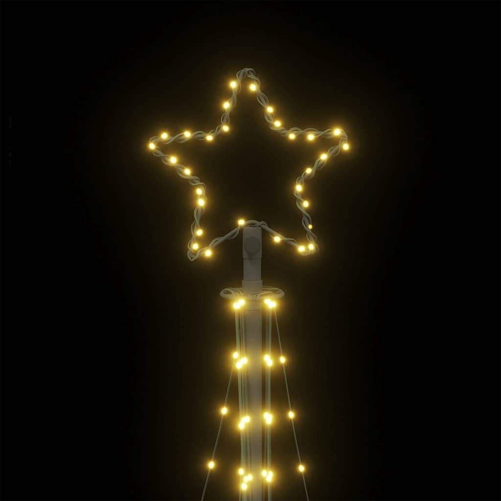 Sapin de Noël | Arbre de Noël à LED 447 LED blanc chaud 250 cm Maison Chic - Image 10