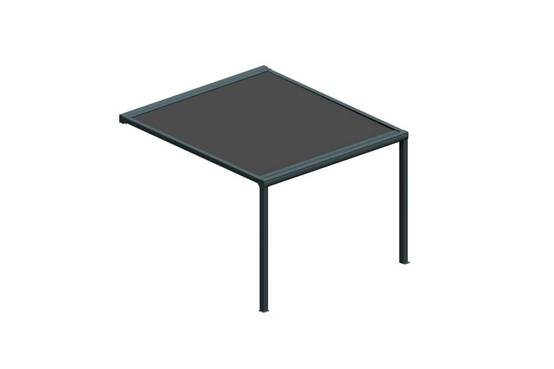 Ombrazur - Pergola toile SUNLIGHT Gris anthracite - Gris anthracite 3,00x3,50m OMBRAZUR - Imagen 1