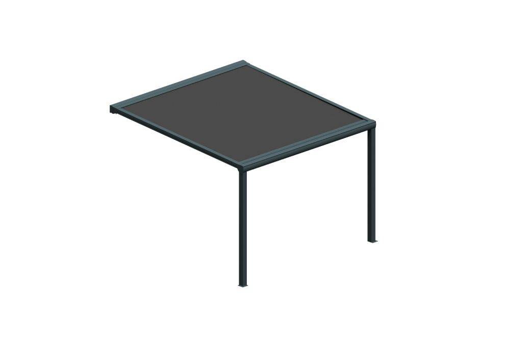 Ombrazur - Pergola toile SUNLIGHT Gris anthracite - Gris anthracite 3,00x3,50m OMBRAZUR - Imagen 1