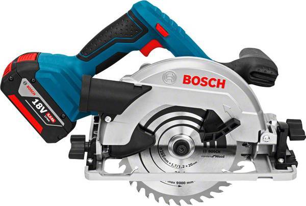Bosch - Scie circulaire GKS 18V-57 G pour bois BOSCH - 2 batteries + chargeur - en L-Boxx - accessoires - 06016A2106 - Image 1