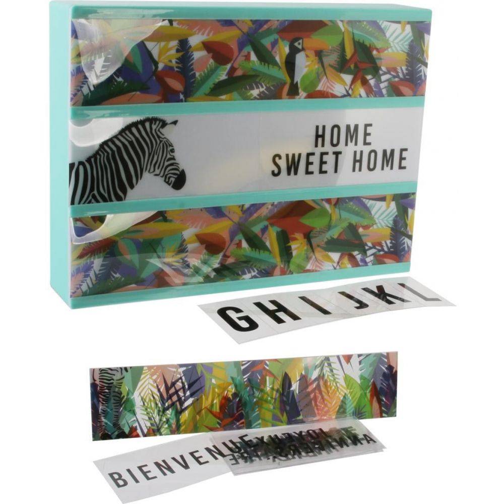 The Home Deco Factory - Boite lumineuse à message Exotique - Image 3