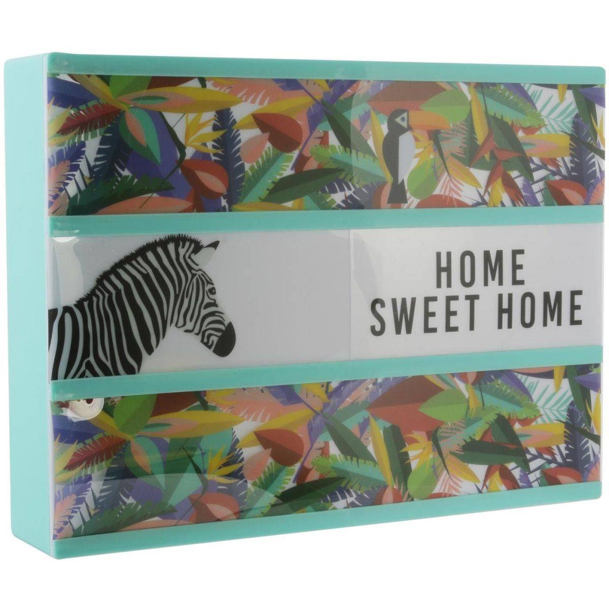 The Home Deco Factory - Boite lumineuse à message Exotique - Image 1