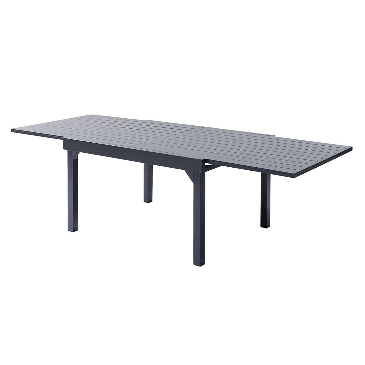 Wilsa Garden - Ensemble MODULO 6/10p en aluminium et 6 fauteuils en aluminium et assise textilène - Imagen 3