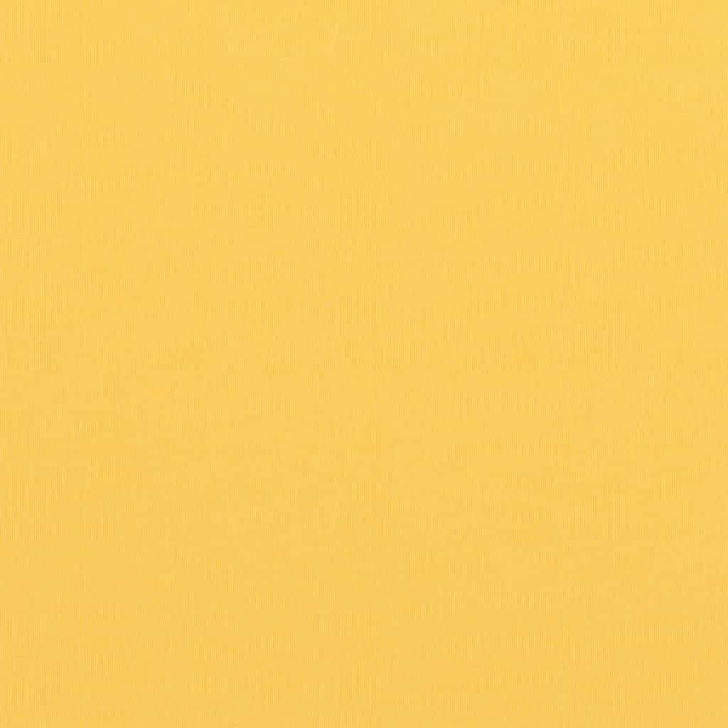 Helloshop26 - Écran de balcon brise pare vue protection confidentialité 90 x 400 cm tissu oxford jaune - Imagen 3