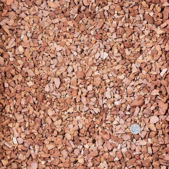 Gravier Mix Orange / Beige 8-12 mm - Lot de 10 sacs de 20 kg (4 m²) - RO'MA NATURE - Image 2