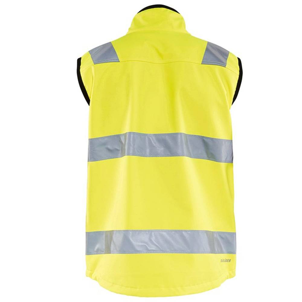 Gilet sans manches haute visibilité Blaklader Softshell Jaune L - Image 3