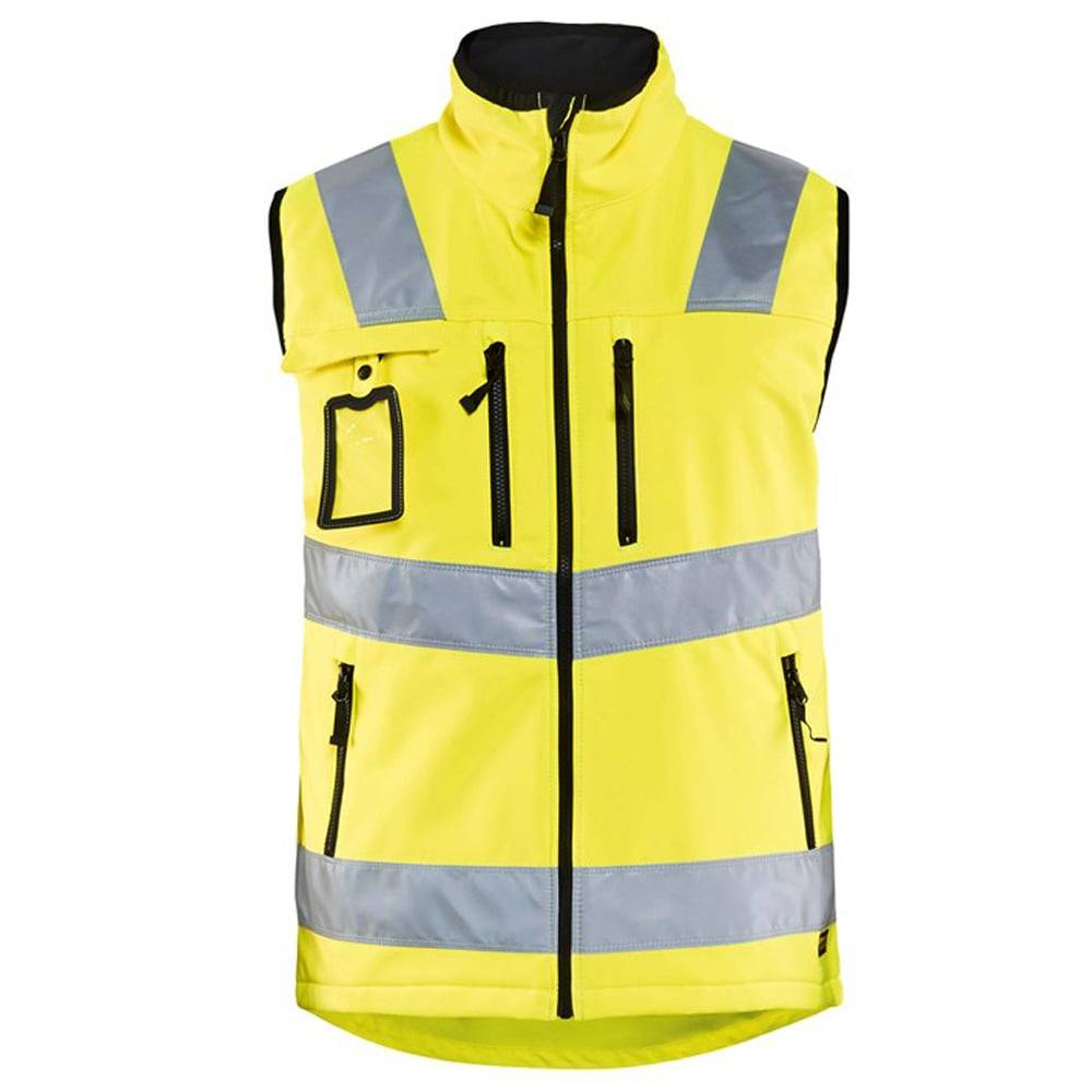 Gilet sans manches haute visibilité Blaklader Softshell Jaune L - Image 1