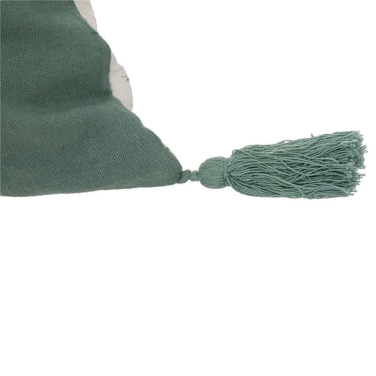 Atmosphera - Coussin en coton à pompons - ATMOSPHERA - Imagen 3