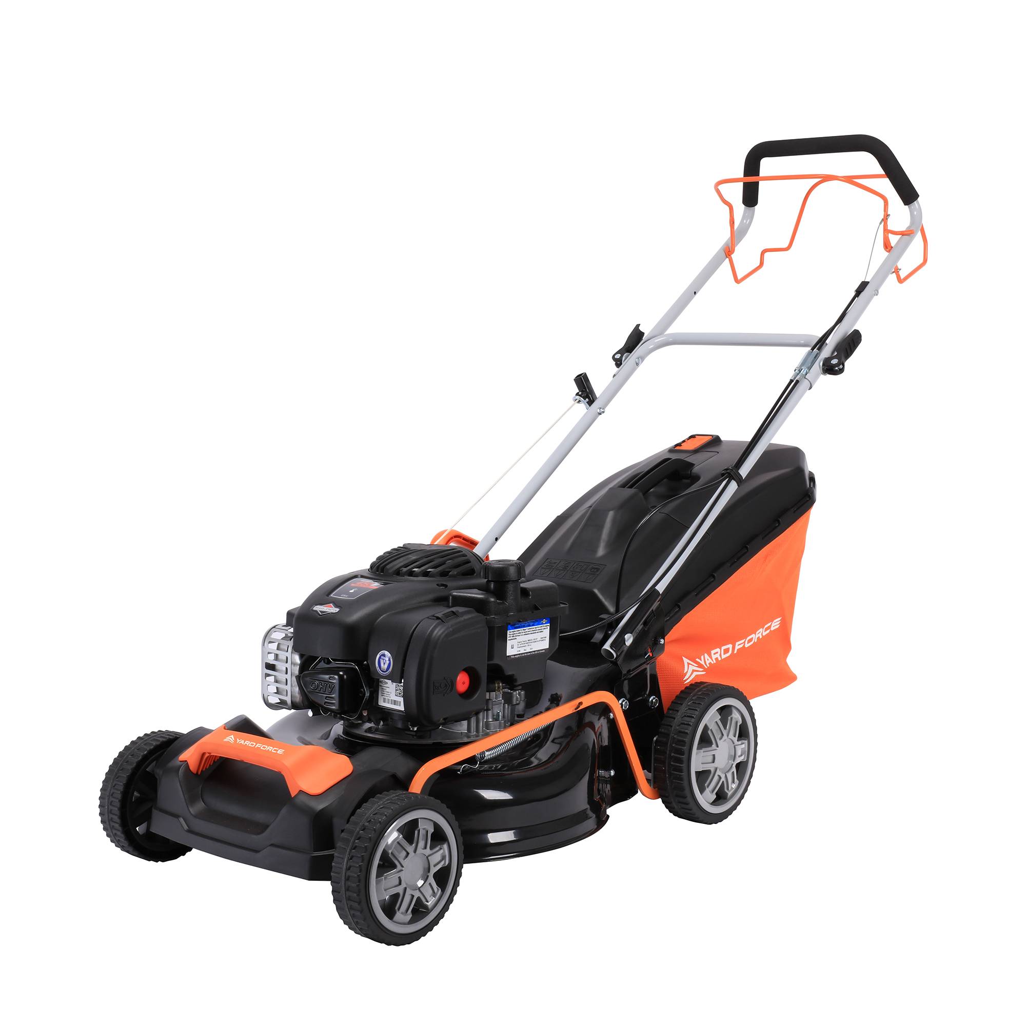 Yard Force - Tondeuse à gazon thermique autotractée 46cm moteur Briggs & Stratton 450E 125cc Yard Force GM B46CK