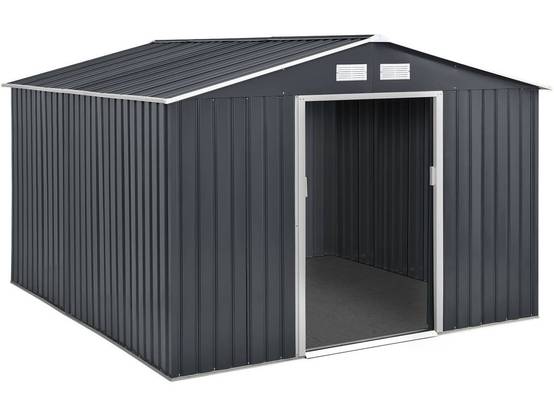 Abri De Jardin Métal "vegas" - 7,06 M² - Gris -habitat Et Jardin - Image 1