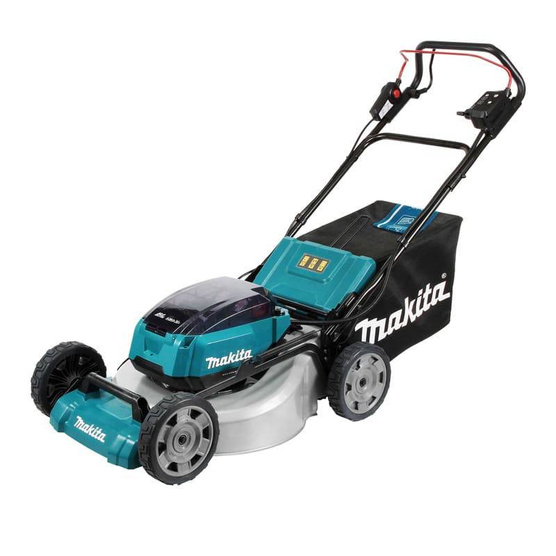 Tondeuse auto-tractée 36V 36V (2X18V LXT) - MAKITA - avec 4 batteries 18V 5.0Ah - DLM532PT4 - Image 2