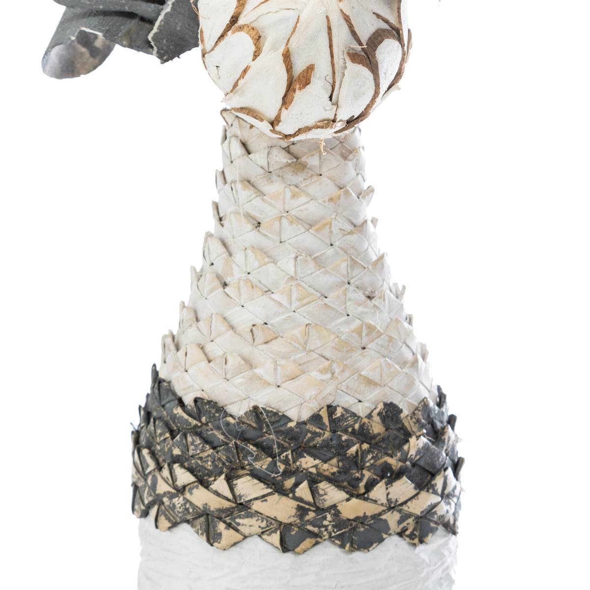 Atmosphera - Composition florale artificielle vase osier H50cm - Atmosphera Créateur d'intérieur - Imagen 4