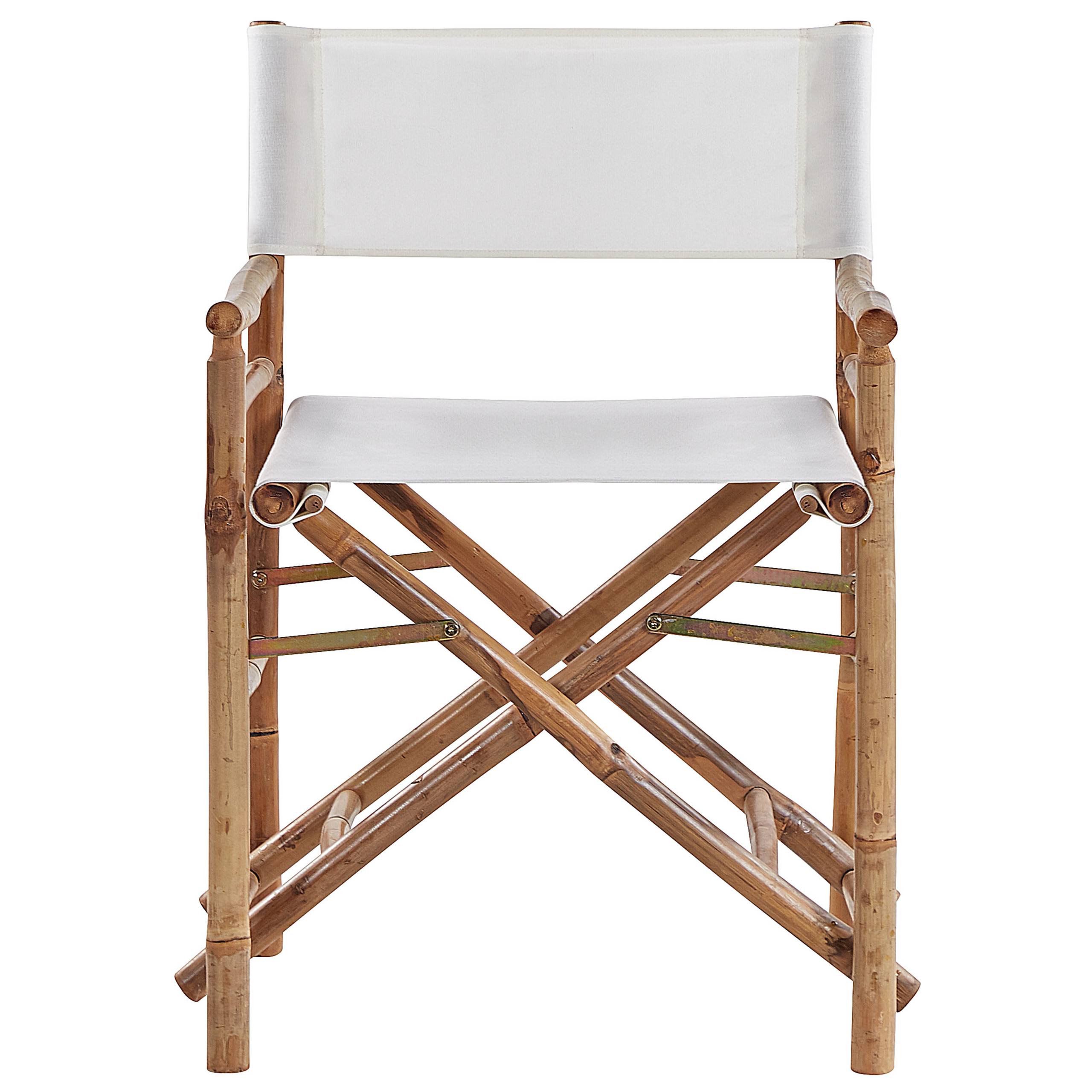 Beliani - Set de bistrot, 2 Personnes Bambou Marron MOLISE - Beliani - Imagen 5