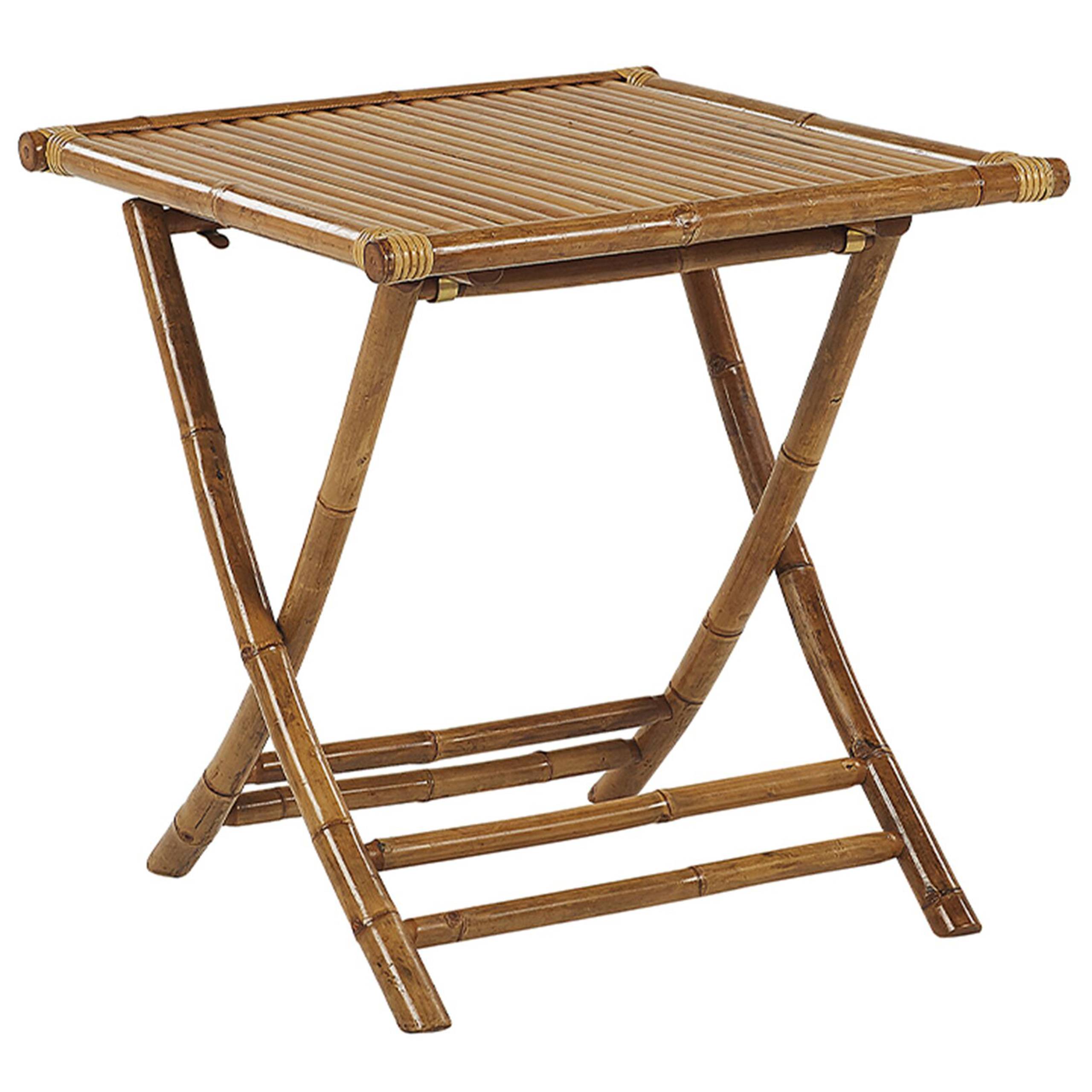 Beliani - Set de bistrot, 2 Personnes Bambou Marron MOLISE - Beliani - Imagen 8