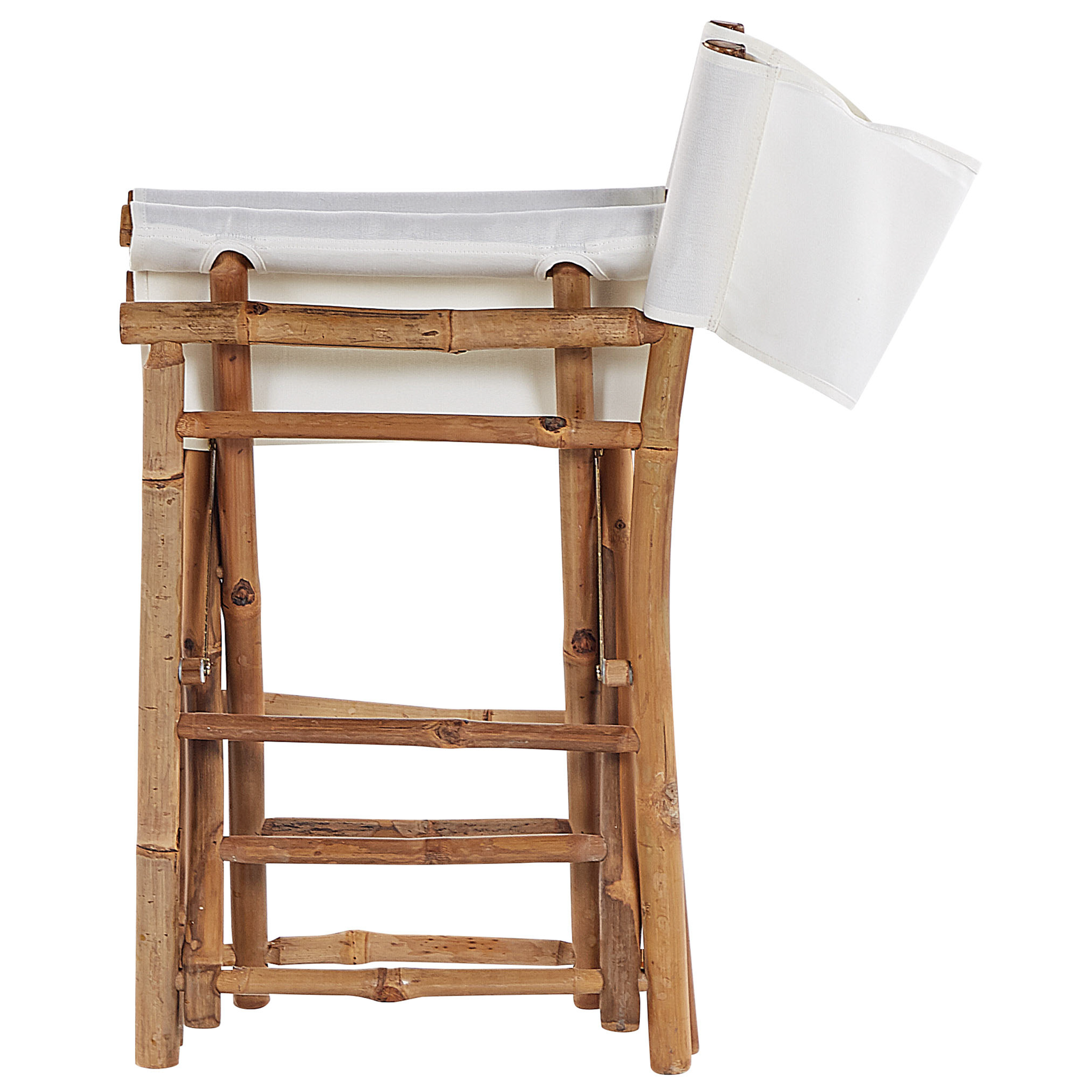 Beliani - Set de bistrot, 2 Personnes Bambou Marron MOLISE - Beliani - Imagen 10