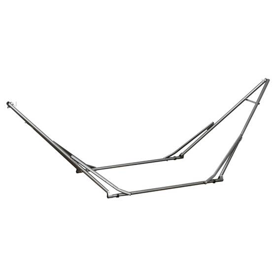 Stand hamac 2-en-1, résistant aux intempéries, séchoir, 290 cm x 92 cm x 88 cm, noir - Image 1