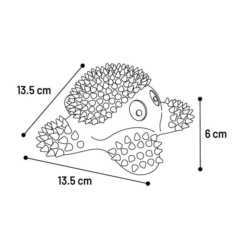 Flamingo - Jouet Stekkie l'étoile de mer Plusieurs couleurs Jouet chien vendu a l'unité. - Imagen 5