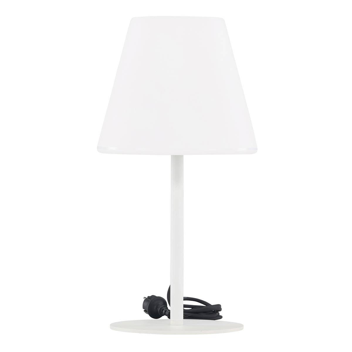 Paris Prix - Lampe à Poser d'Extérieur "Moris" 52cm Blanc - Image 1