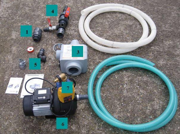 Aqualux - Kit 2 réservoir AQUALUX - distribution pompe automatique - 102944 - Imagen 2
